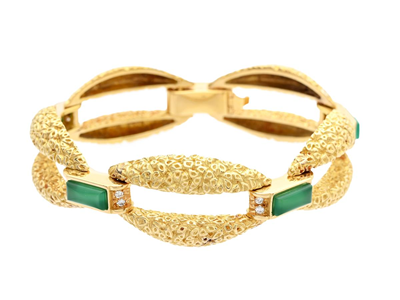 Jewellery, BRACELET, 18K gold