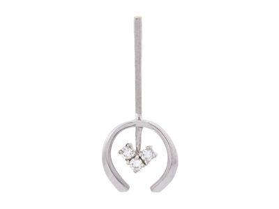 Jewellery, PENDANT, 18K white gold