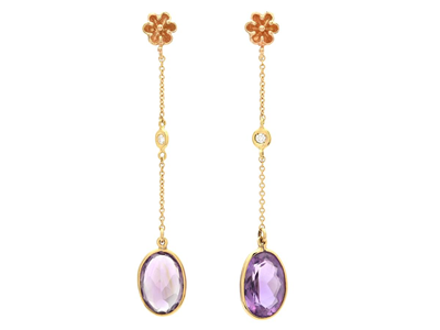 Jewellery, EARRINGS, 14K gold