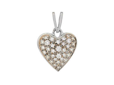 Jewellery, PENDANT, 18K white gold