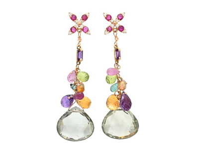 Jewellery, EARRINGS, 18K gold