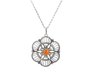Jewellery, PENDANT/CHAIN, silver