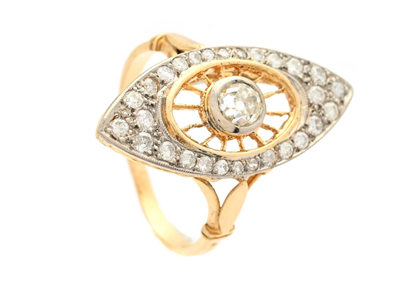 Jewellery, RING, 18K gold