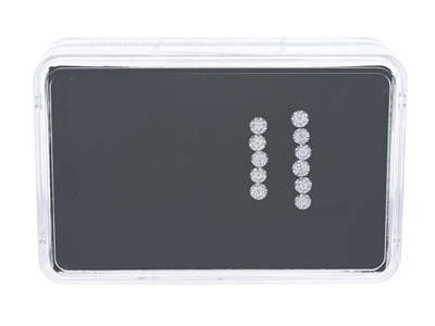 Gemstones, 11 PCS DIAMONDS, brilliant cut