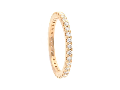 Jewellery, FULL ETERNITY RING, 18K gold