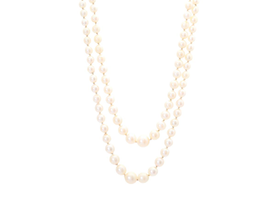 Jewellery, PEARL NECKLACE, cultured pearls