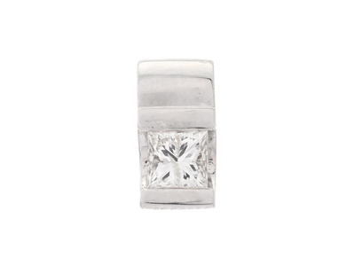Jewellery, SOLITAIRE PENDANT, 18K white gold