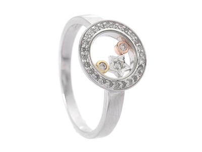 Jewellery, RING, 18K white gold