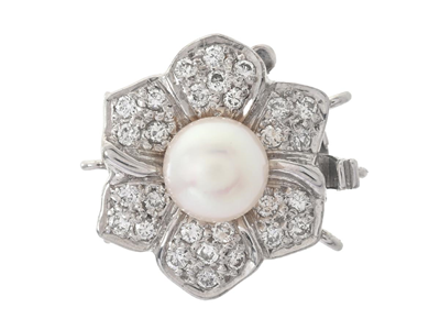 Jewellery, CLASP, for 3-row necklace