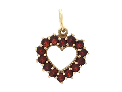 Jewellery, PENDANT, gilt silver