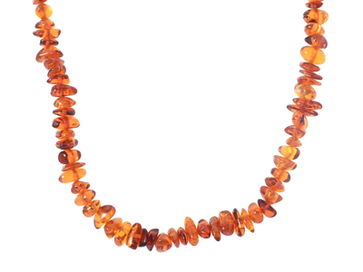 Jewellery, NECKLACE, amber