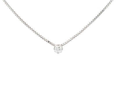 Jewellery, NECKLACE, 18K white gold