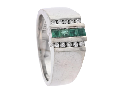 Jewellery, RING, 14K white gold