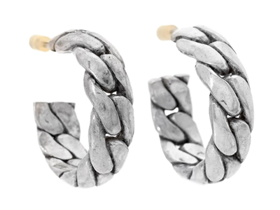 Jewellery, HOOP EARRINGS, sterling silver