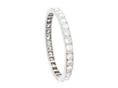 Jewellery, W.A BOLIN, full eternity ring