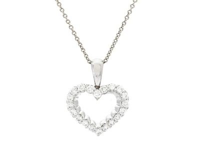 Jewellery, PENDANT WITH CHAIN, heart