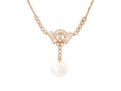 Jewellery, NECKLACE, 18K gold