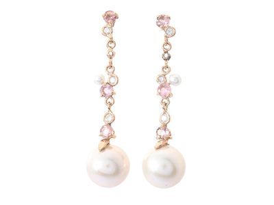 Jewellery, PEARL EARRINGS, 18K gold