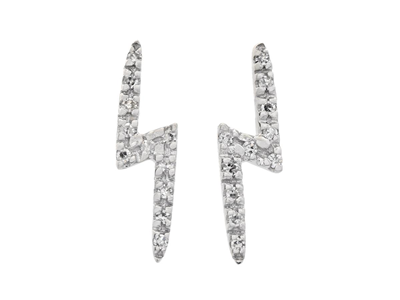 Jewellery, EARRINGS, 18K white gold