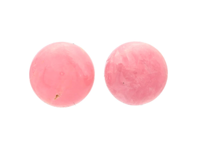 Jewellery, EARRINGS, rhodochrosite beads