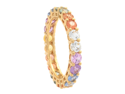 Jewellery, FULL ETERNITY RING, 18K gold