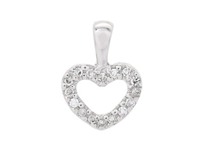Jewellery, PENDANT, 18K white gold