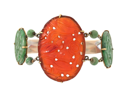 Jewellery, BRACELET, 14K gold