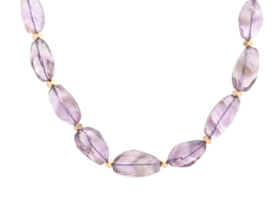 Jewellery, NECKLACE, yellow metal