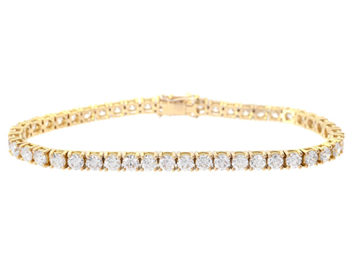 Jewellery, TENNIS BRACELET, 18K gold