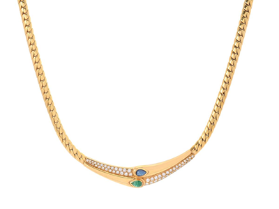 Jewellery, NECKLACE, 18K gold