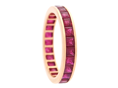 Jewellery, FULL ETERNITY RING, 18K gold