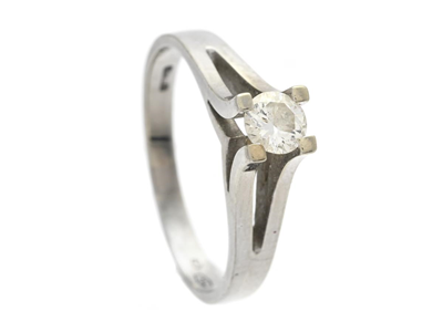Jewellery, ELON ARENHILL, solitaire ring