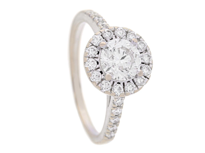 Jewellery, RING, 18K white gold