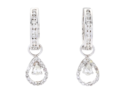 Jewellery, EARRINGS, with attachments