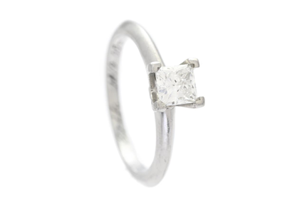 Jewellery, TIFFANY & CO, solitaire ring