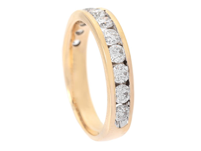 Jewellery, ETERNITY RING, 18K gold