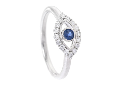 Jewellery, RING, 18K white gold