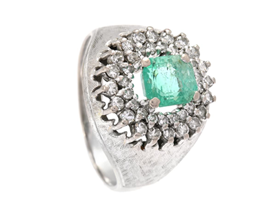 Jewellery, RING, 18K white gold