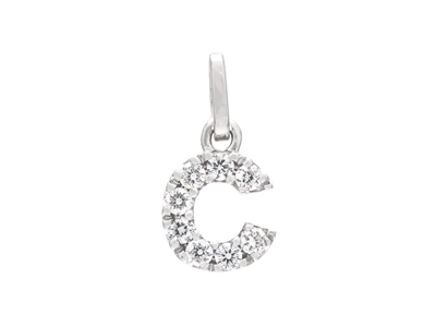 Jewellery, LETTER PENDANT, letter C