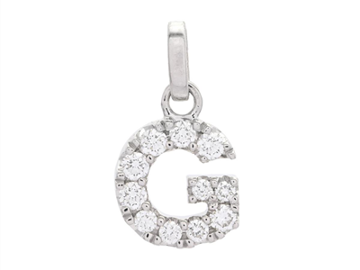 Jewellery, LETTER PENDANT, letter G