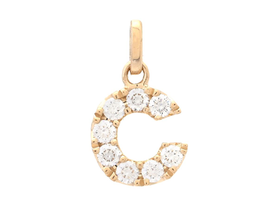 Jewellery, LETTER PENDANT, letter C