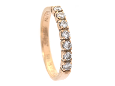 Jewellery, ETERNITY RING, 18K gold