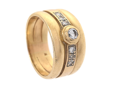 Jewellery, RING, 18K gold