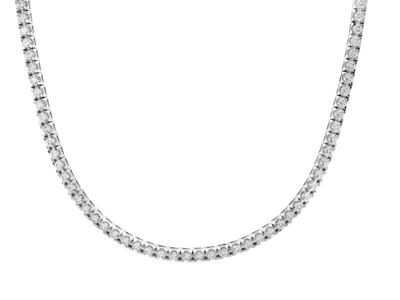 Jewellery, RIVIÈRE NECKLACE, 18K white gold