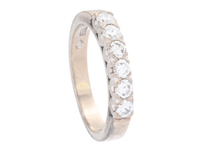 Jewellery, ETERNITY RING, 18K white gold