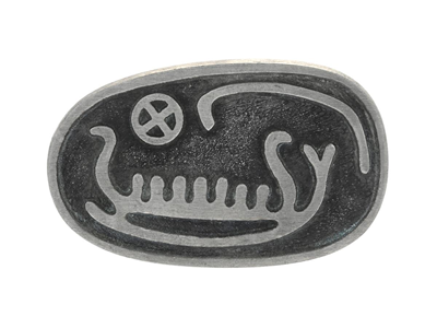 Jewellery, BROOCH, pewter