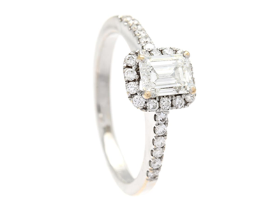 Jewellery, RING, 18K white gold