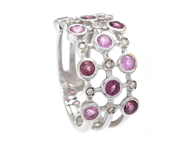 Jewellery, RING, 18K white gold