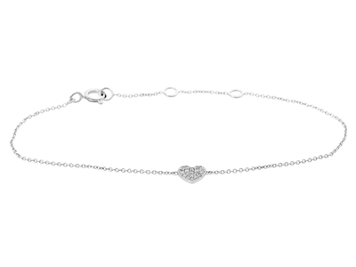 Jewellery, BRACELET, 18K white gold