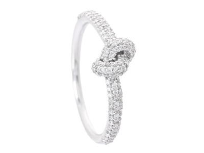 Jewellery, RING, 18K white gold